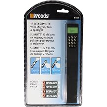 Designers Edge 1413 13-LED Task and Spotlight SlimLite with Belt Sheath and Magnet, 1/3-Watt