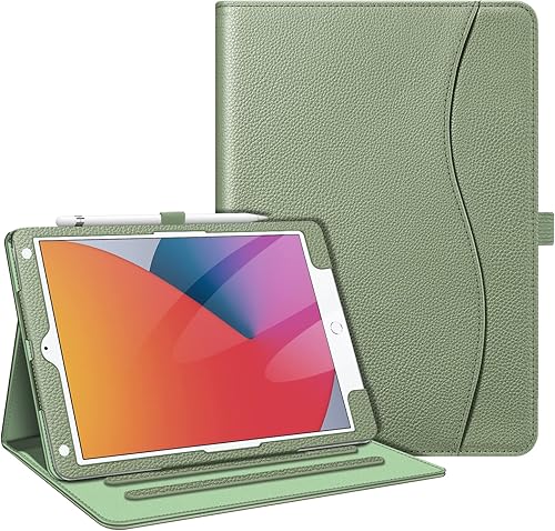 Miniatura 36 de Fintie - Funda para iPad de 9ª / 8ª / 7ª generación (2021/2020/2019) de 10.2 pulgadas - [Protección de esquinas] Funda con soporte de visualización