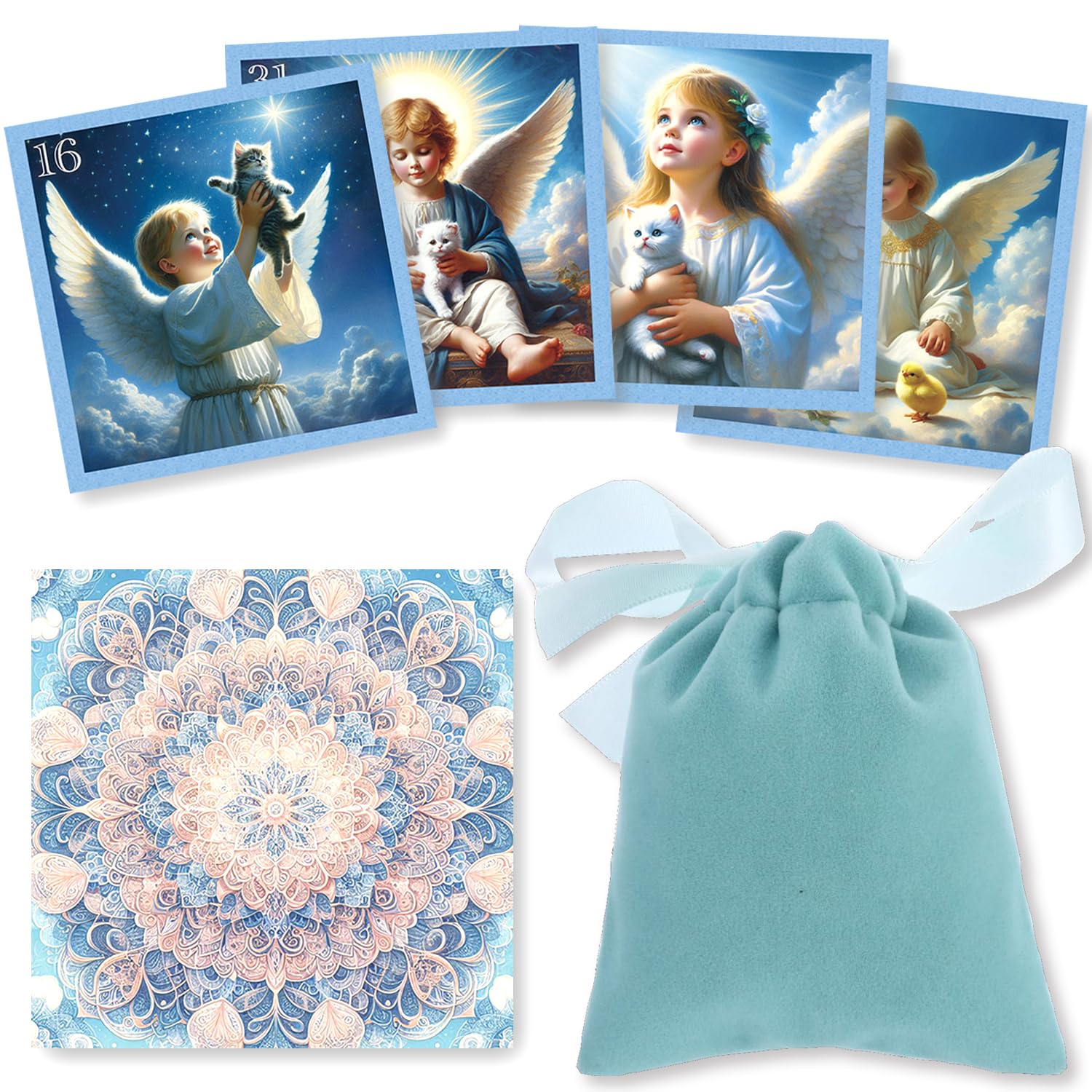 Amazon.co.jp: musemuse Angels and Kittens Lenormand ルノルマン