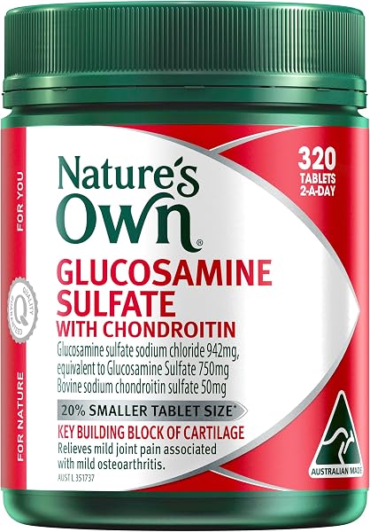 Nature's Own Glucosamine Sulfate and Chondroitin Tablets