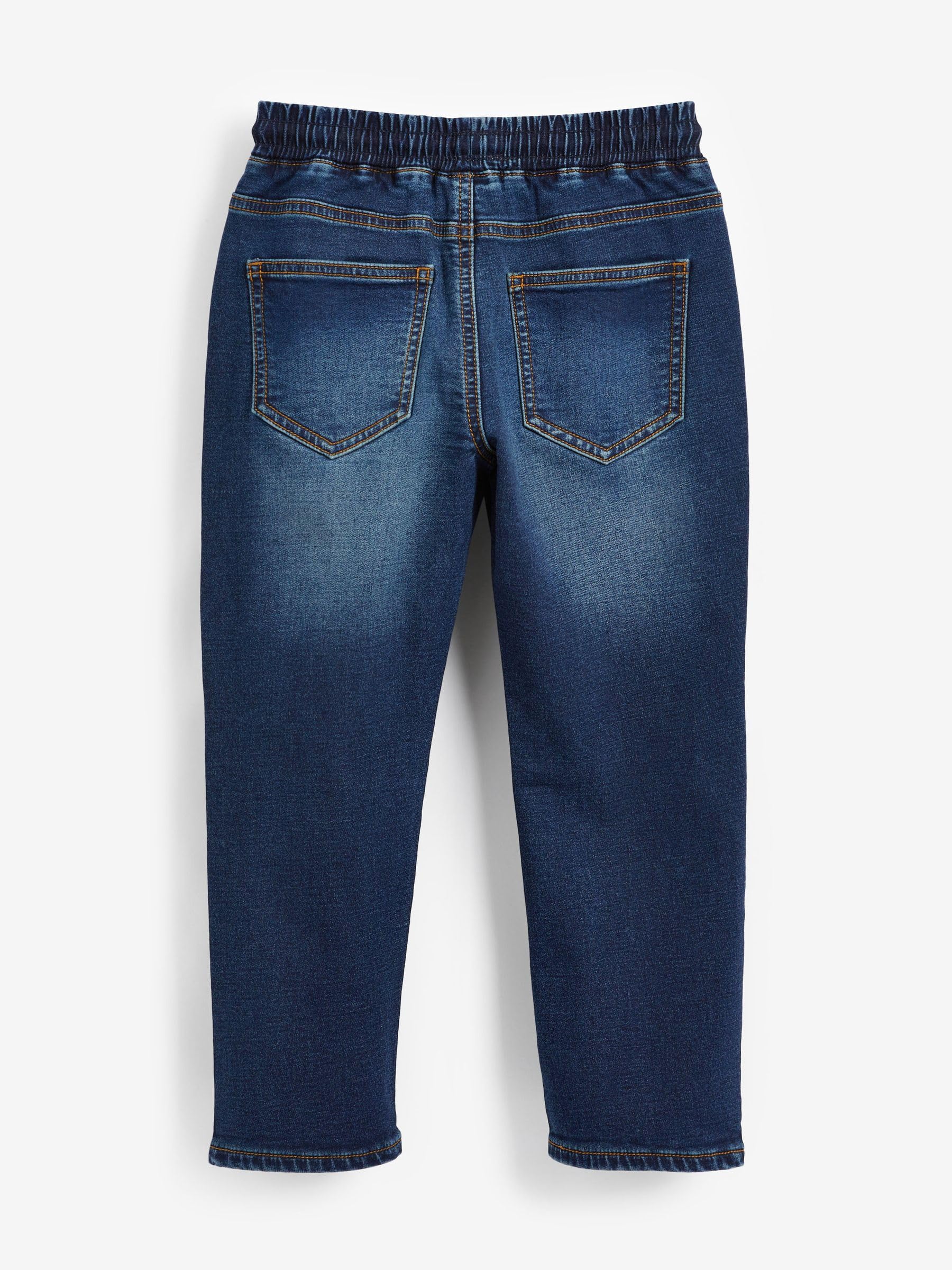 NEXT Ragazzo Jeans Elasticizzati con Elastico in Vita e vestibilità Regular