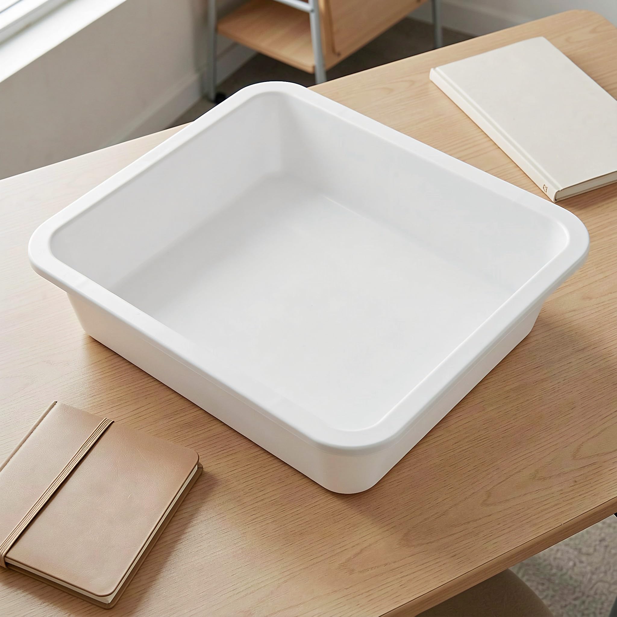 Gadpiparty 8 Piezas Bandeja Organizadora de Plástico Apilable para Aula
