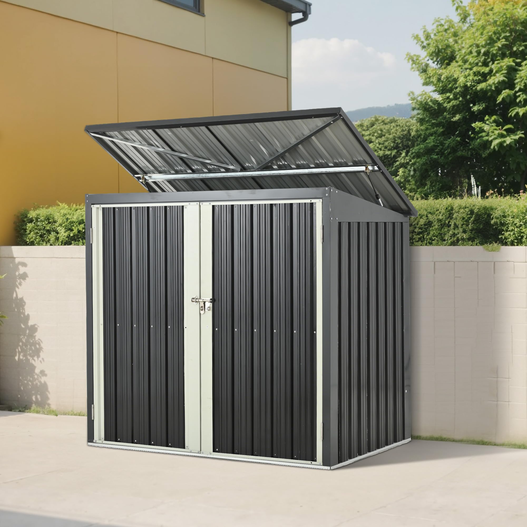 Amazon | Donext ゴミ収納庫 屋外 大型 ゴミストッカー 大容量 戸外