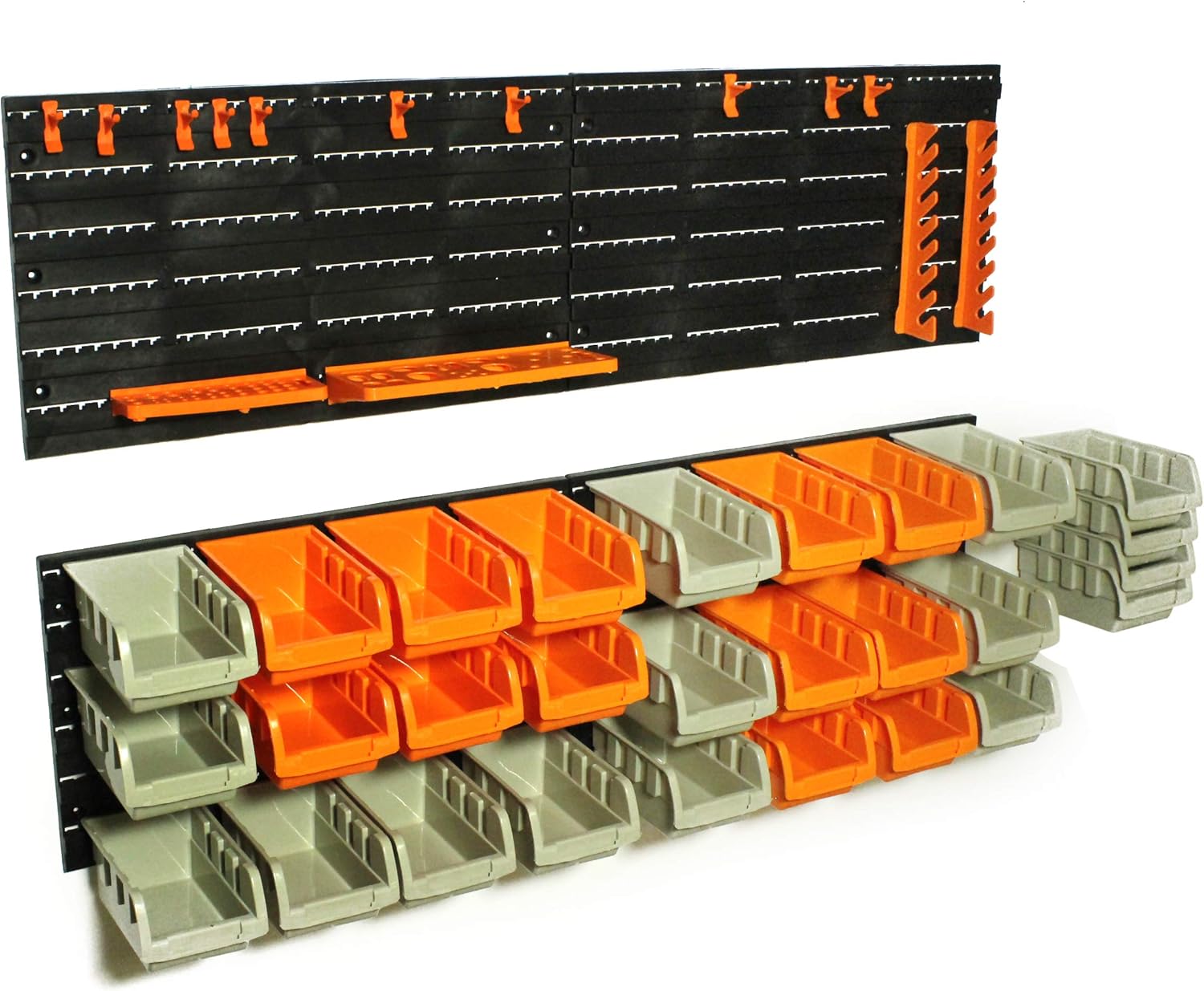 VViViD ABS 42pc 39" x 21" WallMounted DIY Storage Bin and