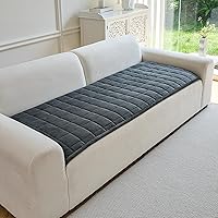 Vista 23 de Fundas para brazos de sofá, funda suave para respaldo reclinable, lavable, fundas gruesas y mullidas para reposabrazos de sofá, fundas protectoras