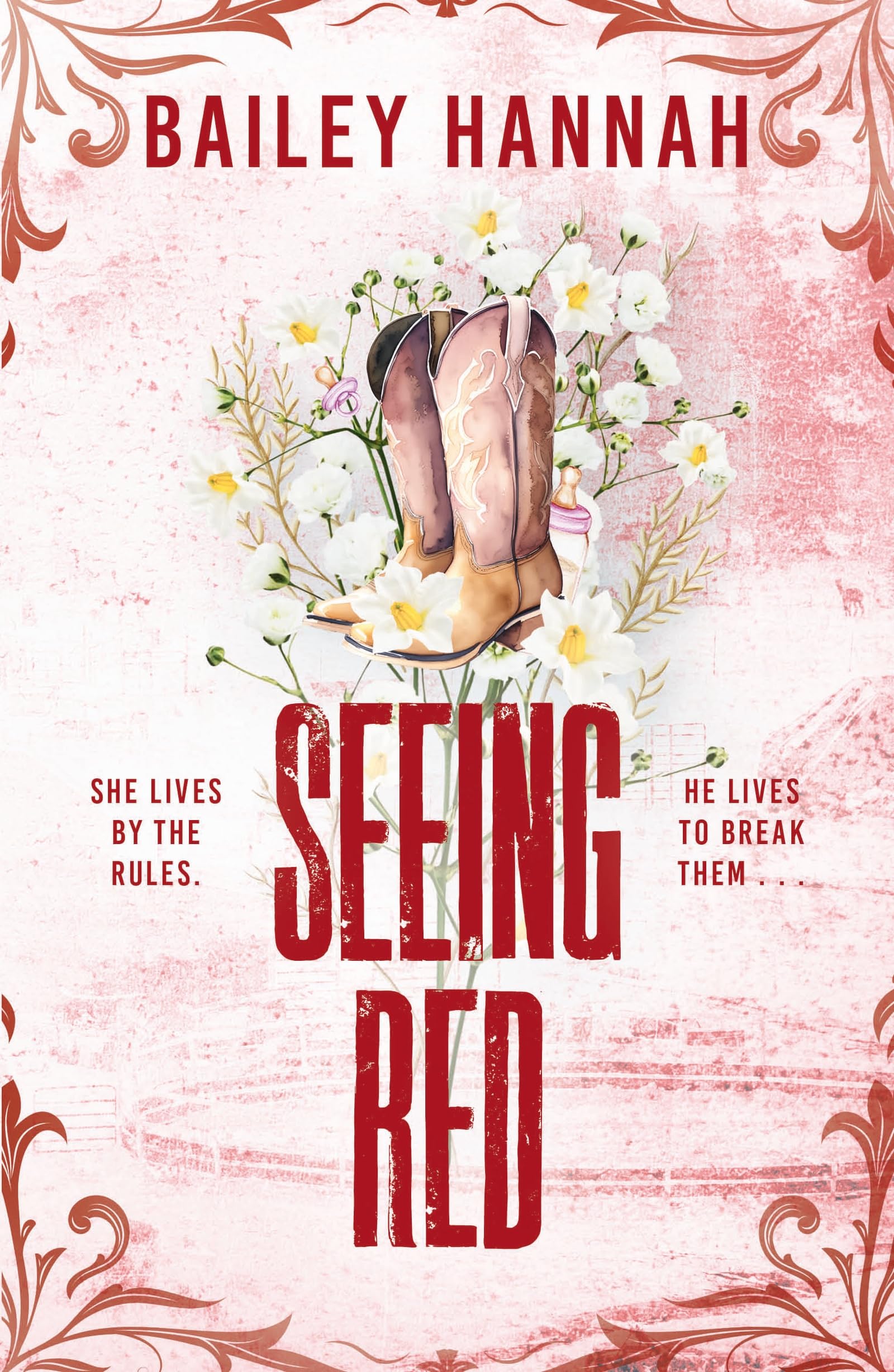 Seeing Red: The must-read spicy second-chance cowboy romance that will have you LASSOED (Wells Ranch)