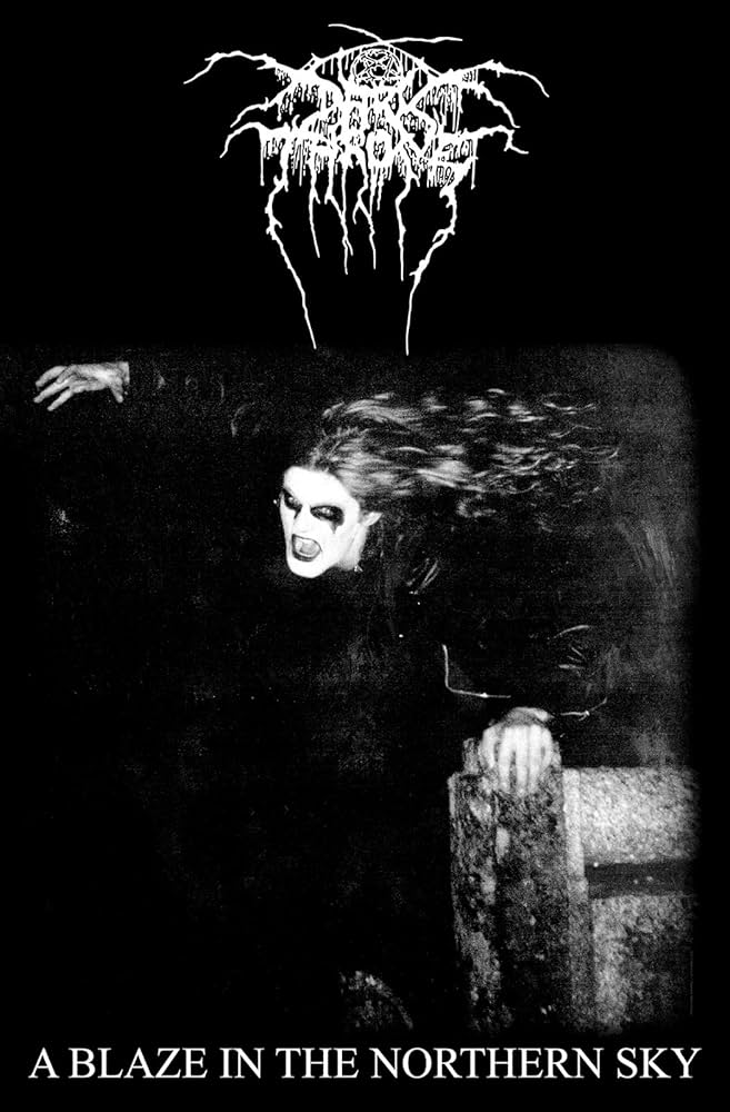 Darkthrone Poster A Blaze in The Northern Sky Official Textile