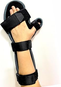 IGR COCK UP SPLINT FULL ADULT-LEFT | FIBRE PLASTIC SPLINT | Static Cock Up | Colle's Fracture | Spastic Hand| Wrist Drop | Nerve Palsy | Post Fracture | Wrist Immobilization(ONE SIZE -ADULT- LEFT)