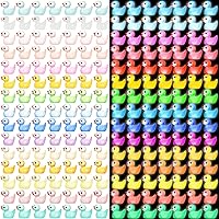 Vista 1 de 225PCS Mini Ducks Glow in The Dark Tiny Ducks Luminous Resin to Hide and Seek Pranks Micro Garden Landscape Aquarium DIY Decoration Craft (15 Colors)