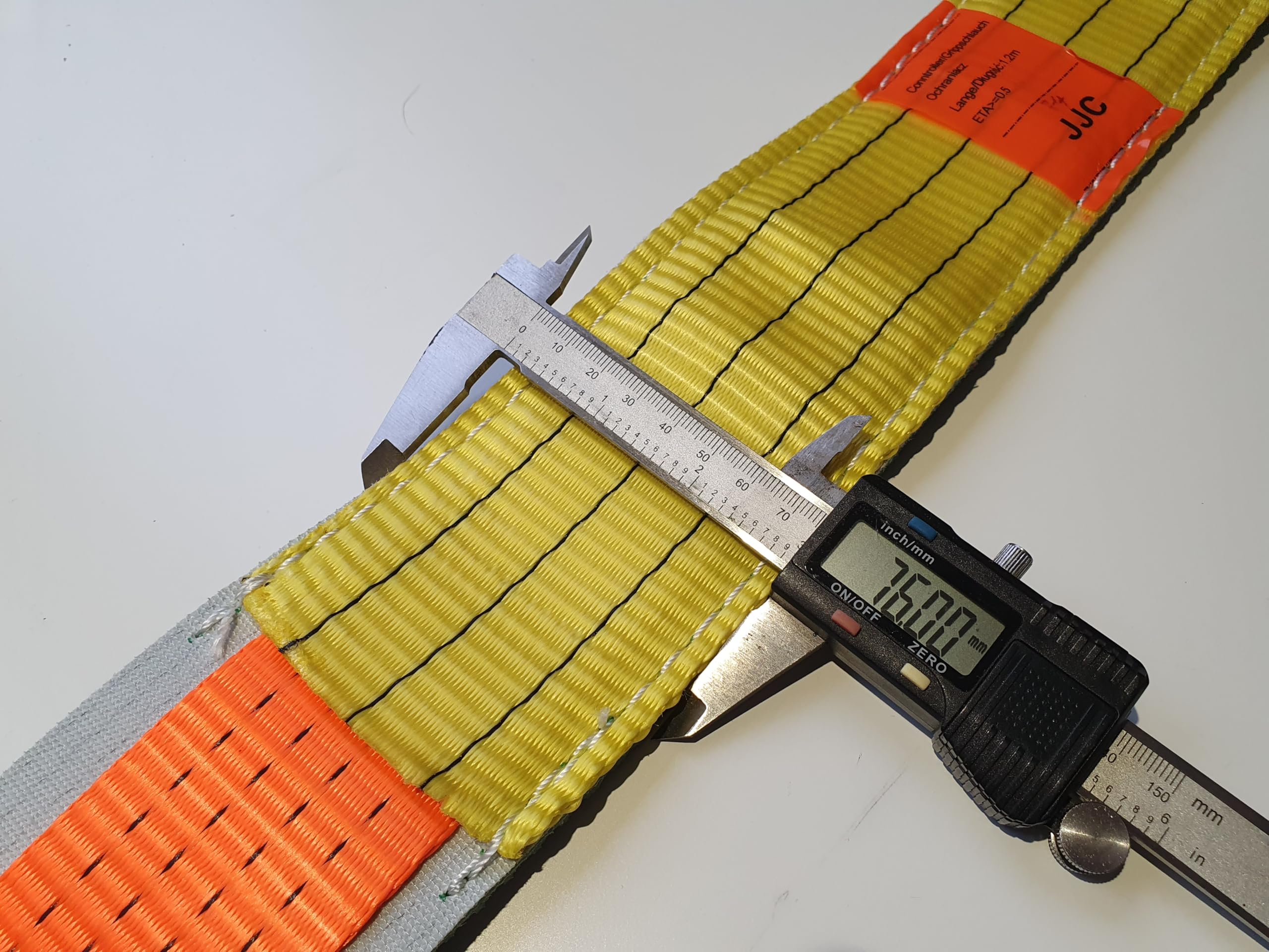 4X 50mm / 3 Meter Spanngurt mit extra langem Grippschlauch Autotransport Radsicherung Reifengurt PKW Anhänger Zurrgurt KFZ Trailer – Gurt mit EN 12195-2 / LC 3000 daN