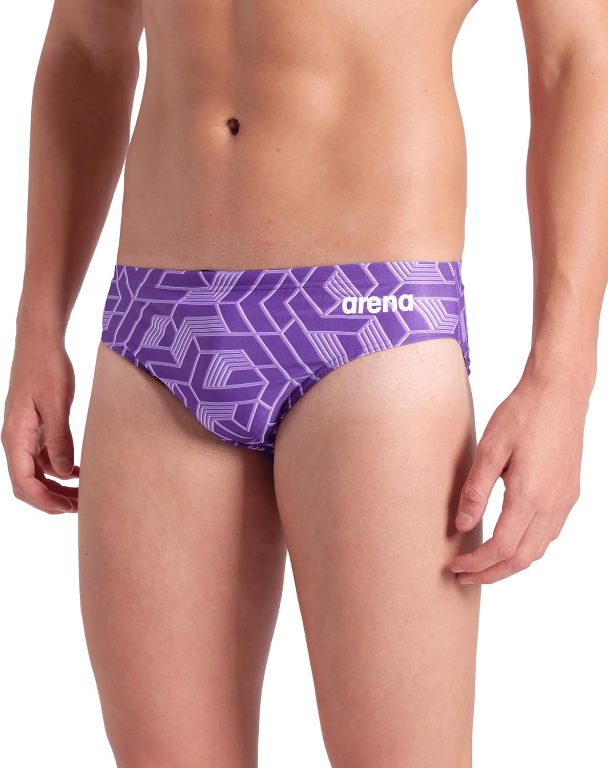 Arena Mens Arena Performance Men's Escape Swim Briefs Athletic Swimwear Professional Swimsuit