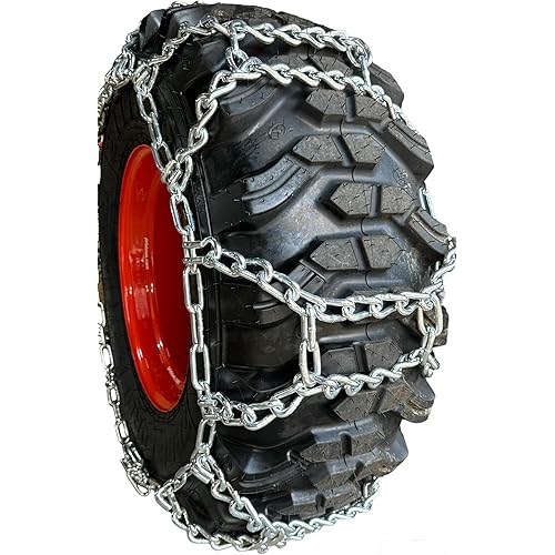 TireChain.com 18.4-38, 18.4 38 Duo Grip Tractor Tire Chains Set of 2
