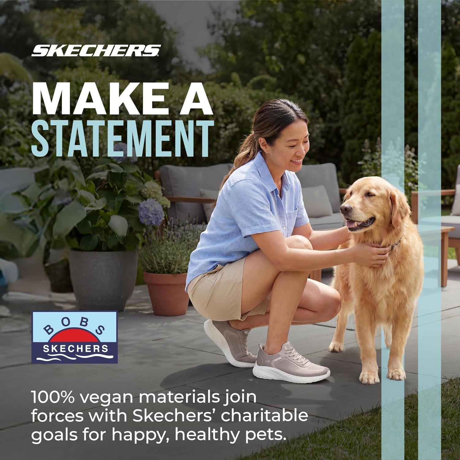Skechers Women's Hands Free Slip-ins: Bobs Sport Squad Chaos - Current Muse