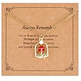 AHAETH Princess Belle Accessories for Women Gifts Hawaiian Birthday Jewelry Accessories Princess Belle Rose Necklace