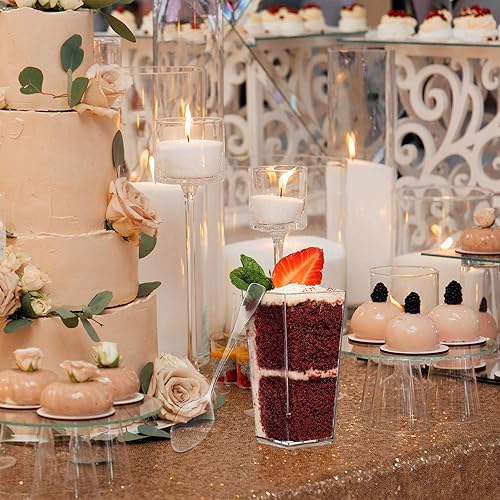 Miniatura 3 de Juegos de minivasos de plástico para postre