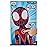 Marvel Spidey and his Amazing Friends My Friend Miles Talking Plush - 16-Inch Miles Morales with Sounds - Toys Featuring Your Friendly Neighborhood Spideys