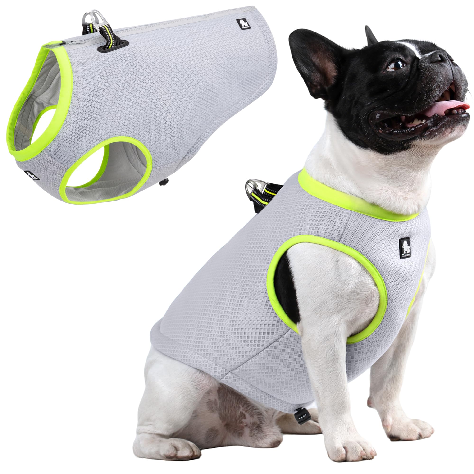 juxzh Truelove Gilet de Refroidissement pour Chien avec Fermeture Éclair réglable pour Chasse, entraînement et Camping