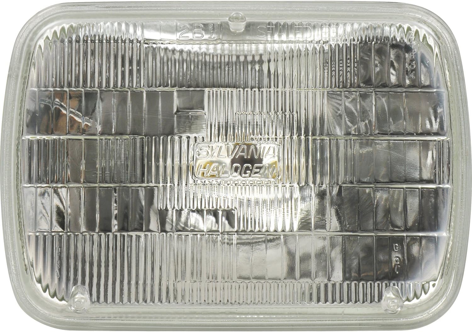 SYLVANIA H6054 Basic Halogen Sealed Beam Headlight 142x200, (Contains 1 Bulb)