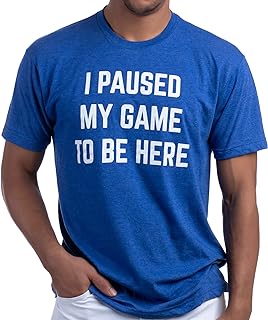 Paused Funny Gaming Player T Shirt
