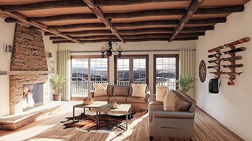 Miniatura 7 de Grassracks Estante de esquí de bambú  Montaje de pared horizontal para interiores Serie Hallsteiner  Colgador de pared para exhibición de esquí