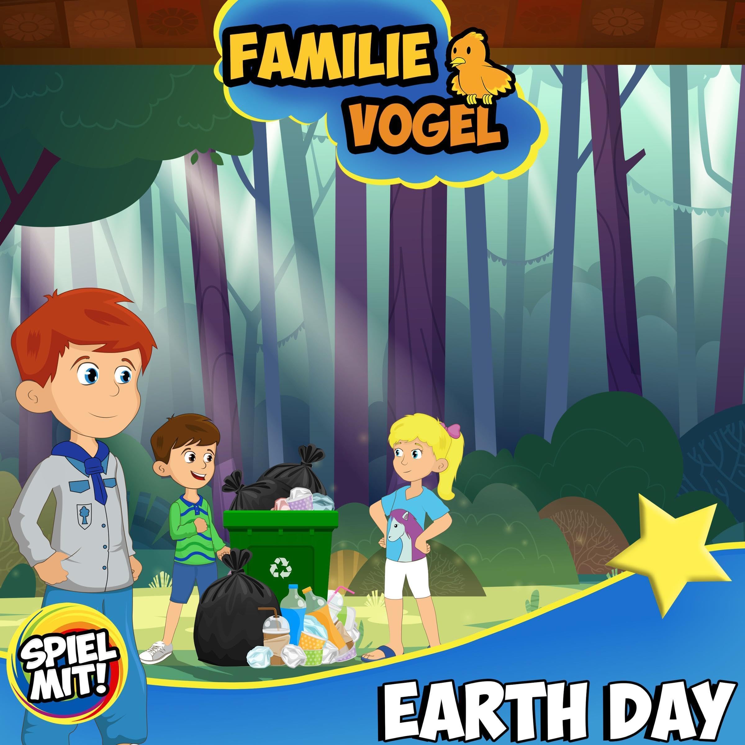 Cover art for Earth Day - Gemeinsam räumen wir den Wald auf