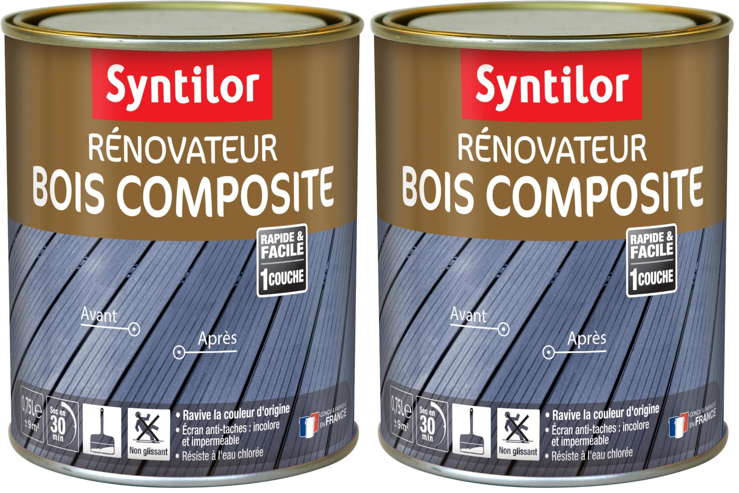 Rénovateur Bois Composite Incolore 0,75L soin de haute qualité