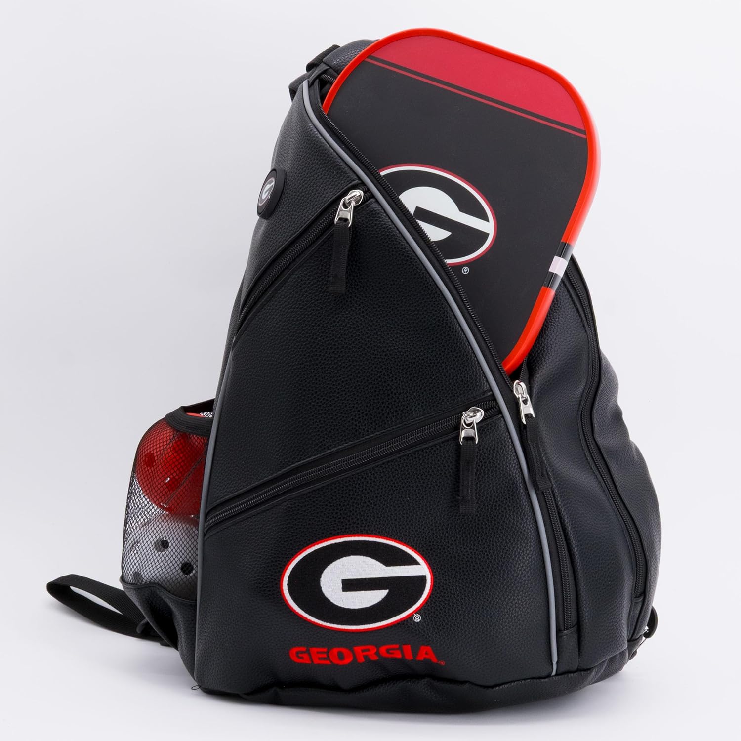 Team Golf PU Leather Backpack, Multi Team Colors, Large