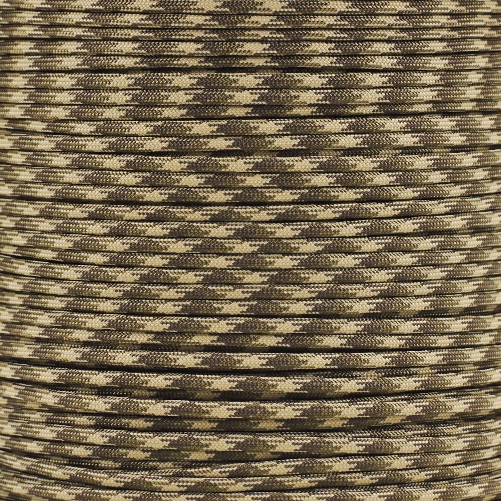 PARACORD PLANET 10', 20', 25', 50', 100' Hanks & 250', 1000' Spools of Parachute 550 Cord Type III 7 Strand Paracord Over 200 Colors