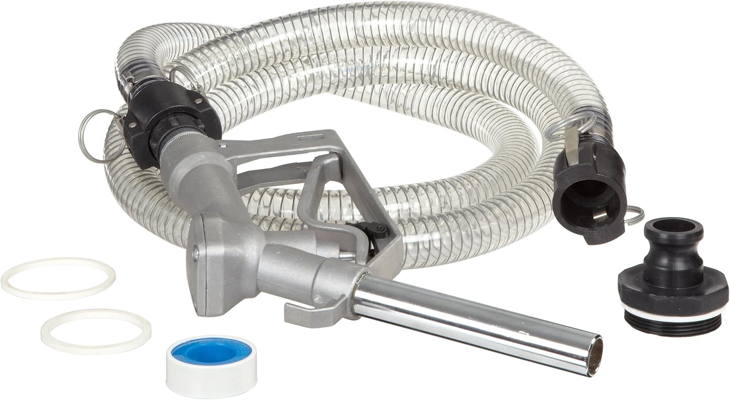 Action Pump IBC-DRM-8A2M 55 Gal. IBC Hose Kit for 2" Bung, Aluminum Nozzle