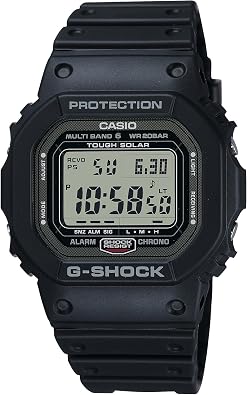 Casio G-Shock Digital 5600 Series Black Resin Strap Limited Edition Watch 48.9mm - GW5000U-1CR