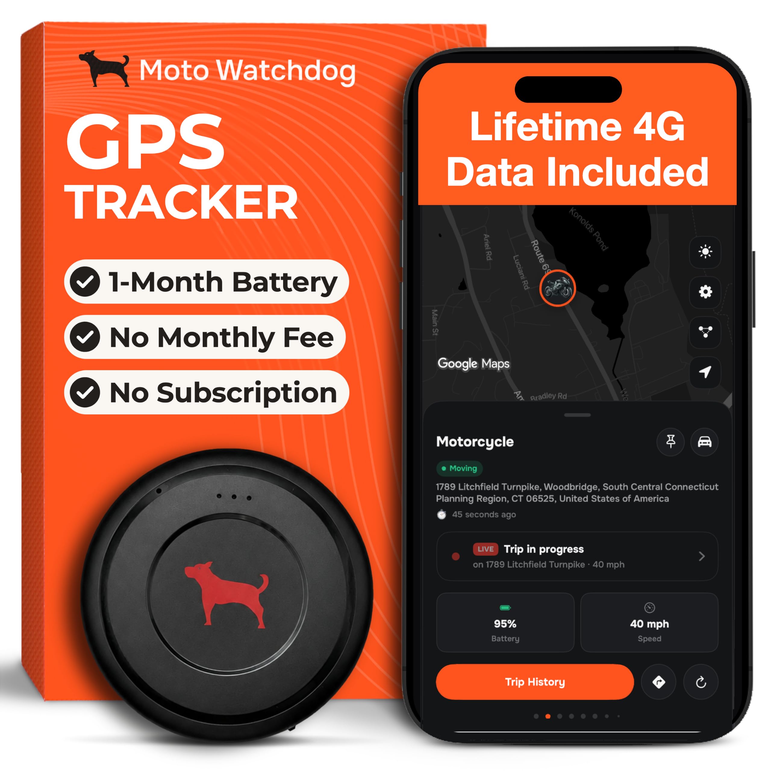 Moto Watchdog MW-800 GPS Tracker