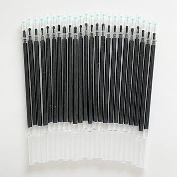 Sencoo 24-Pack 0.5 mm Black Gel Ink Pen Replace Refills Office Pen Refills