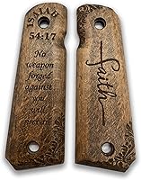 Vista 16 de for 1911: Full Size Wooden Handgun Grips with Bible Verses Series - Fits a Wide Range of 1911 Models - 1911 Accessories