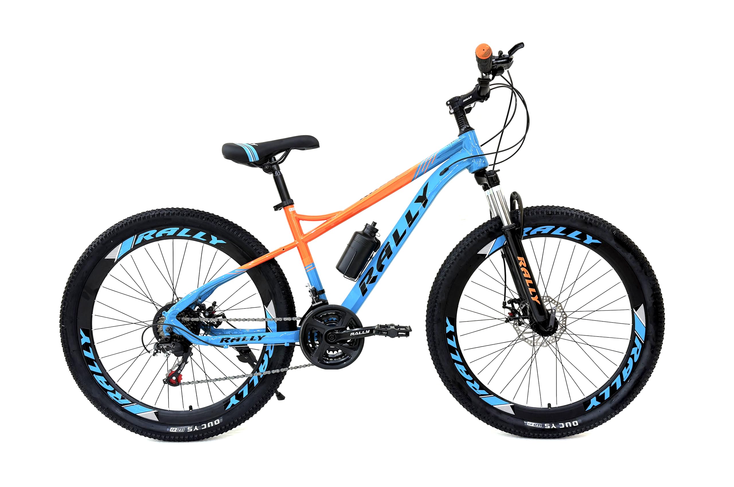 mountainbike rally mountain bicycle, 26 inch, aluminium frame, with 24-speed combination gear, disc brake, front suspension (BLUE): Buy Online at Best Price in UAE Taille:36 EU 48H Reebok 5K Czech Team summer_sale