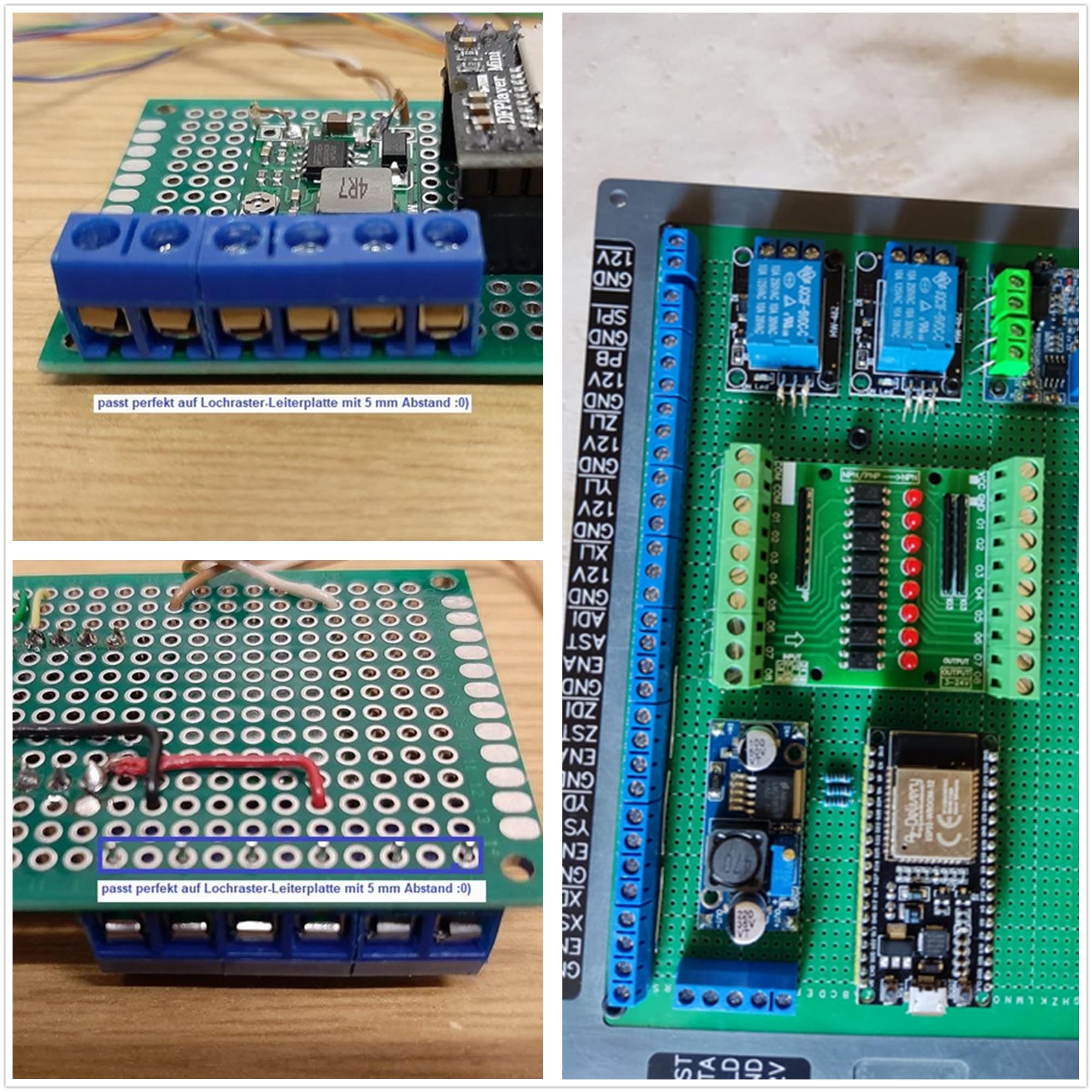 HUAZIZ 150 sztuk niebieskich 2/3/4 Pin PCB Mount Screw, 5 mm Terminal Block, zacisk śrubowy złącze wtykowe + 1 szt. żółty śrubokręt do Arduino
