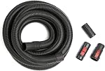 Craftsman CMXZVBE38758 2-1/2 po x 13 ft. POS-I-Lock Kit de fixation à vide à sec, tuyau de remplacement à vide industriel, convient à la plupart des aspirateurs humides/à sec avec un diamètre de 2 1/2 po. CRA