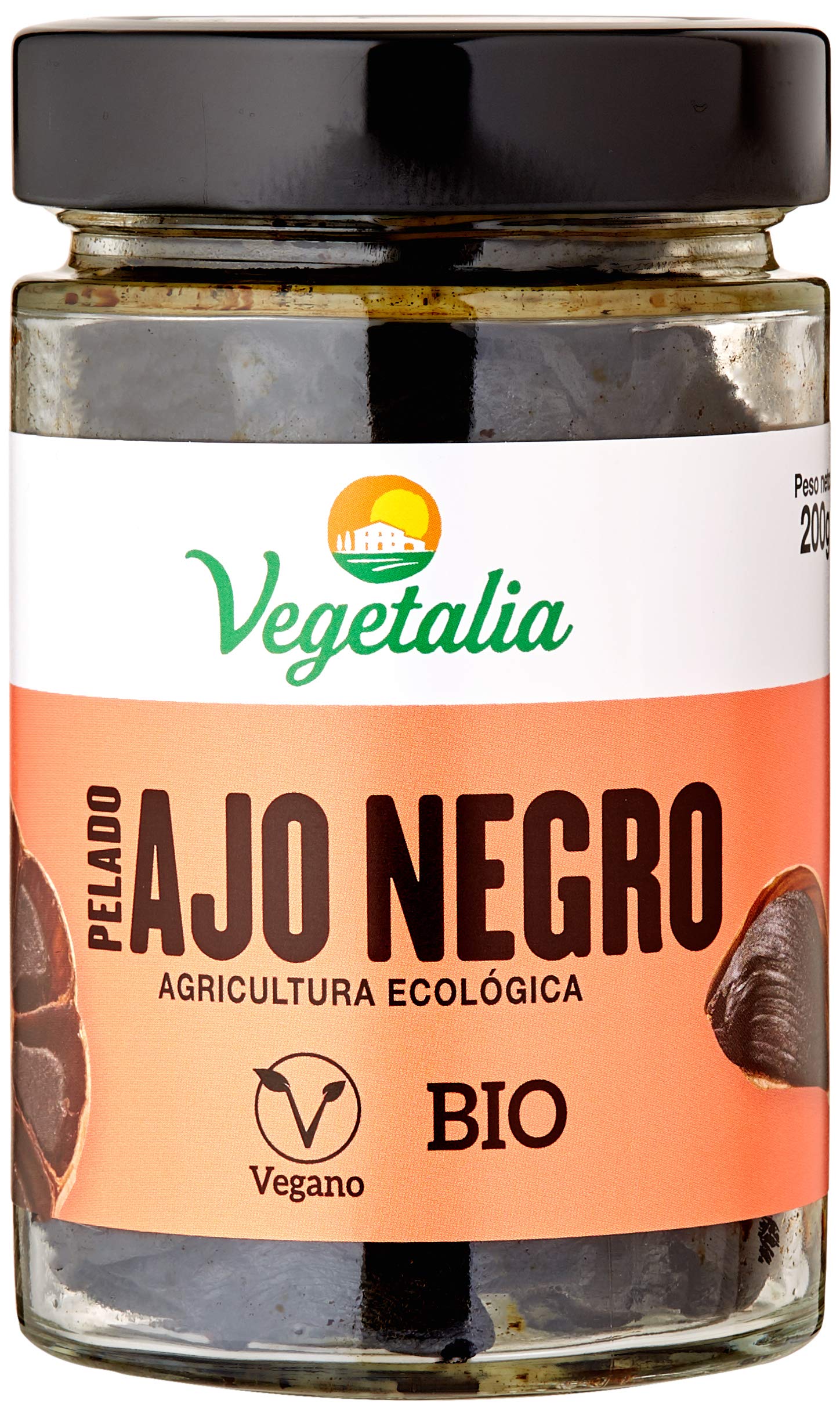 Vegetalia, Ajo en polvo (Negro ) - 200 gr.