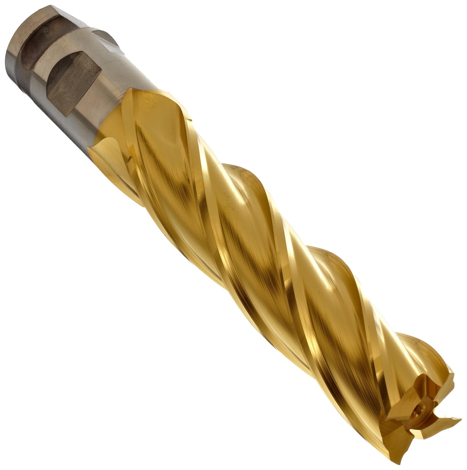 Niagara Cutter N74587 High Speed Steel Square Nose End Mill, Weldon
