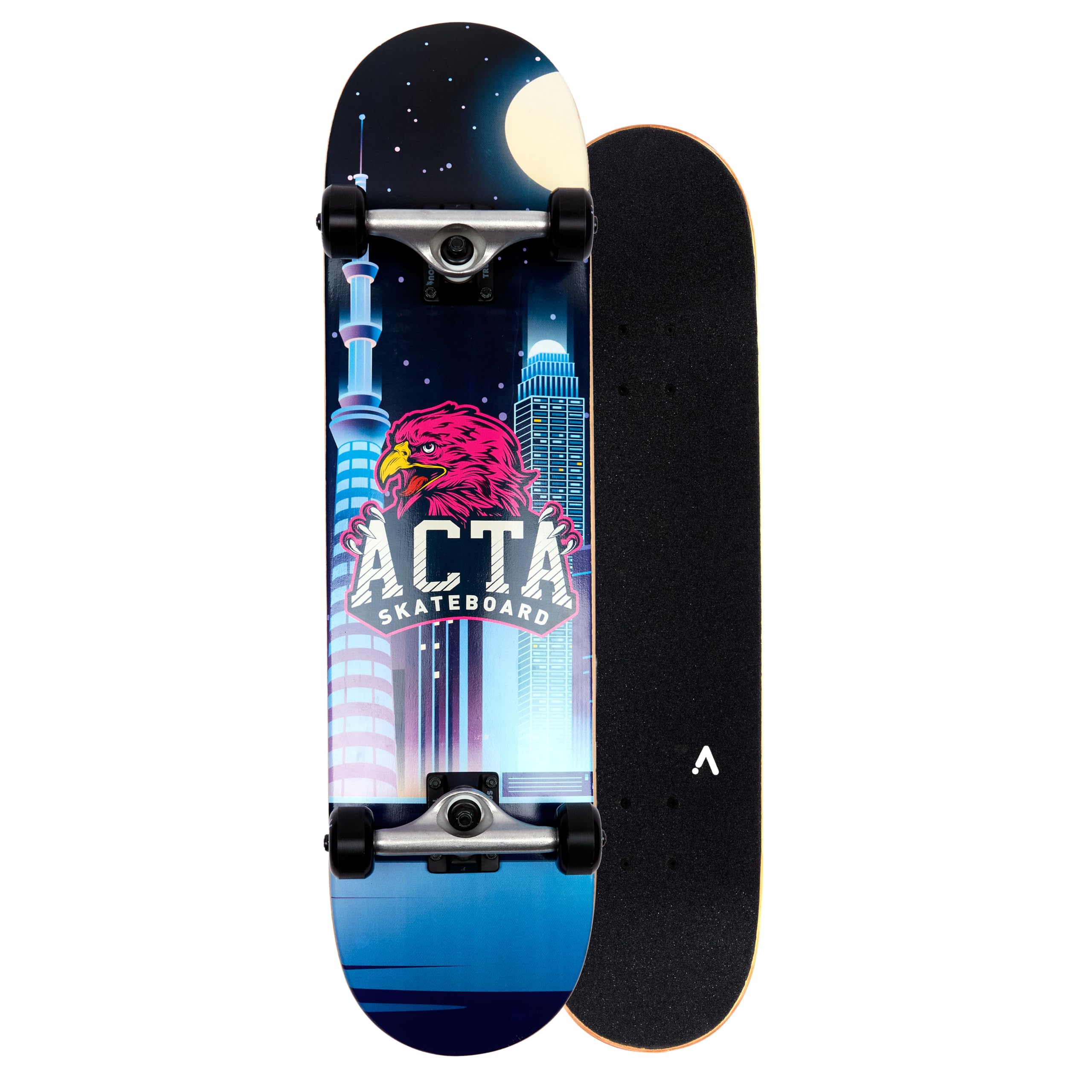 ACTA Complete College 8 Versatile Complete Skateboard for Beginners