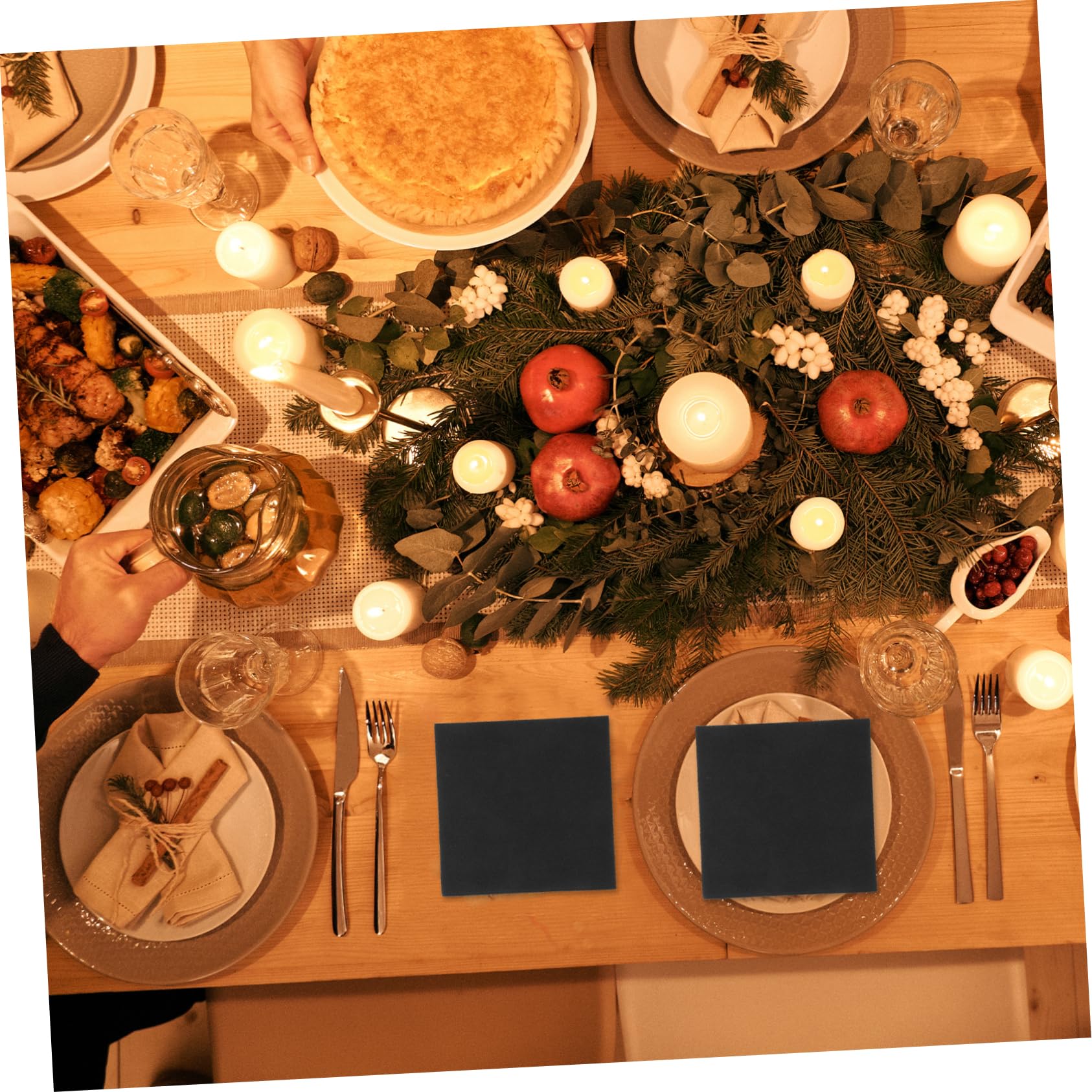 Baluue 150piezas Servilletas De Papel Desechables Elegantes Para Bodas y Fiestas Servilletas Sin Polvo Para Celebraciones y Decoración De Mesas