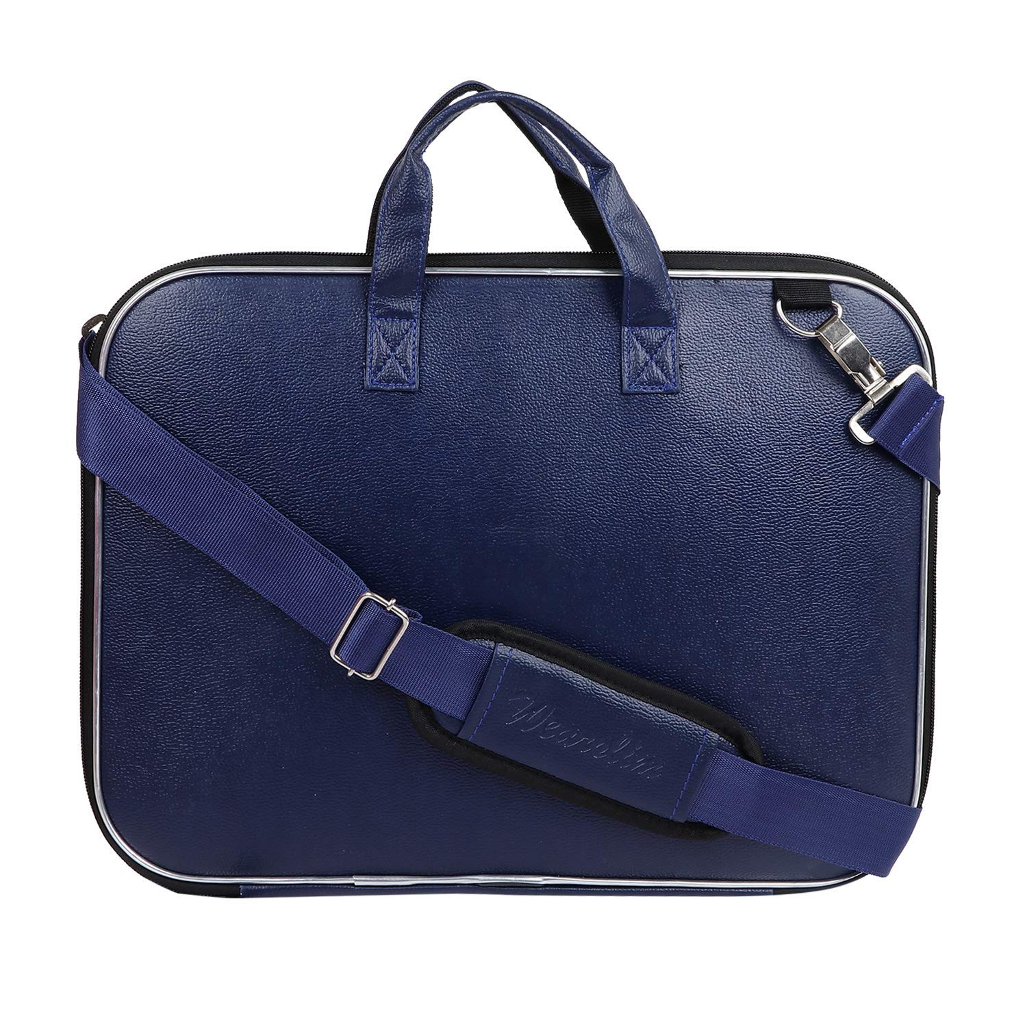 Wearslim Premium Briefcase Laptop Bag Messenger Bag (Blue) (B086LJ7X34) Amazon Price History, Amazon Price Tracker