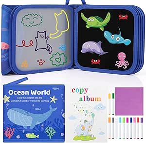 VGEBY Tableau Magnétique Dessin Réutilisable Pour Enfants De 3 Ans Et