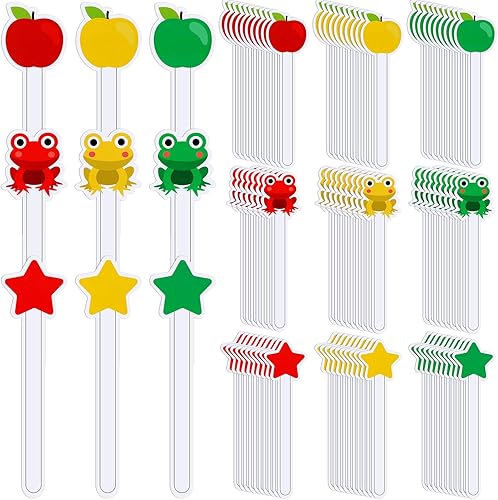 90 unidades de palitos con nombre a granel de cartón colorido, etiquetas de agrupación para niños, materiales de educación temprana para tabla de