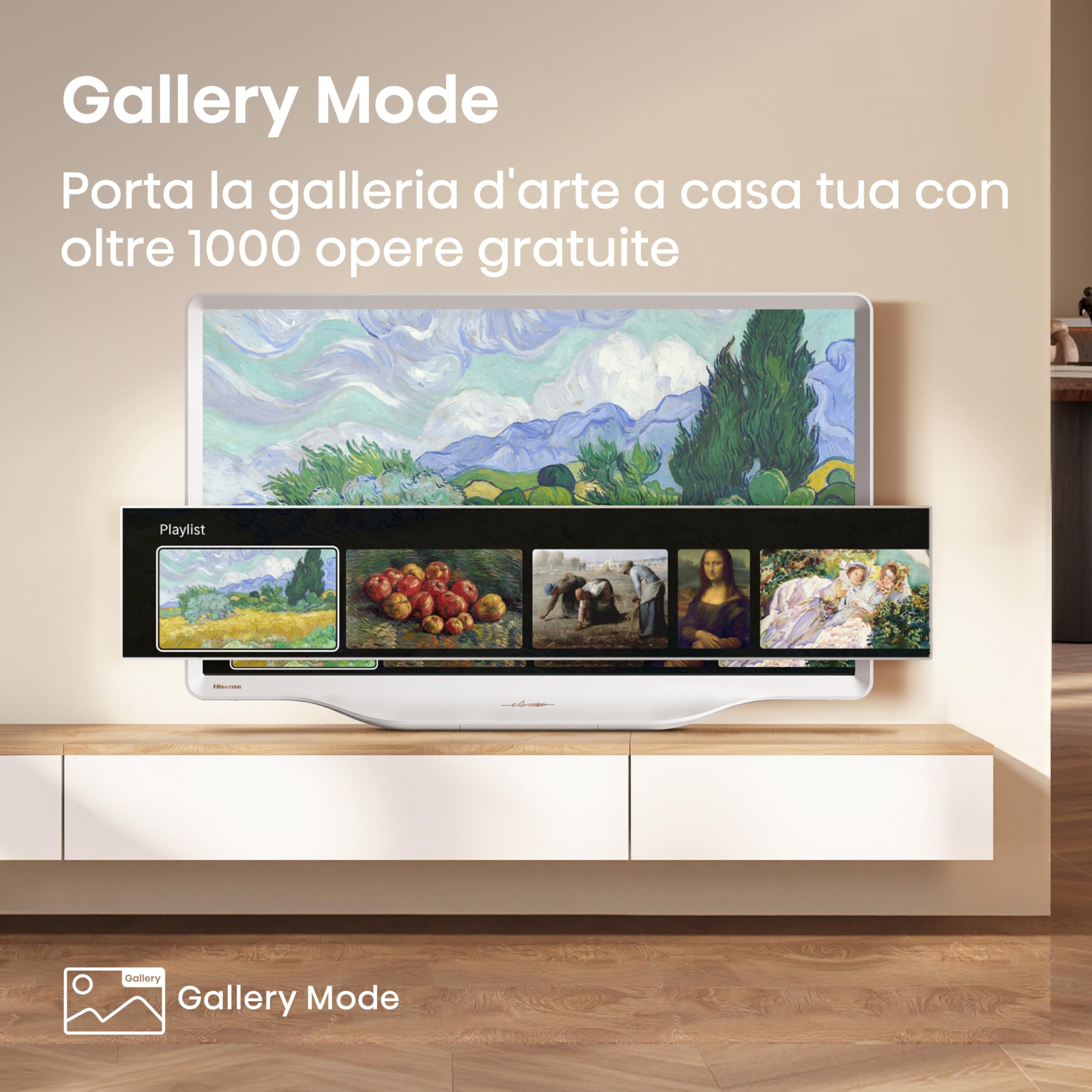 Hisense Smart TV QLED 32" Full HD 32S5Q 60Hz Dolby Atmos HDR10 VIDAA OS WiFi Game Mode AirPlay2 Works with Alexa