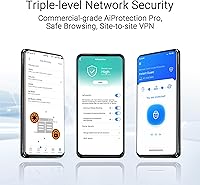 Vista 7 de ASUS ZenWiFi BT10 Tri-Band WiFi 7 Mesh, 18 Gbps, 6000 sq.ft (2pk), Dual 10G Ports, Security and Parental Controls Included, Smart Home Master SSIDs
