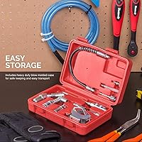 Vista 5 de Tooluxe 61077L Multi-Function Grease Gun and Lubrication Accessory Kit
