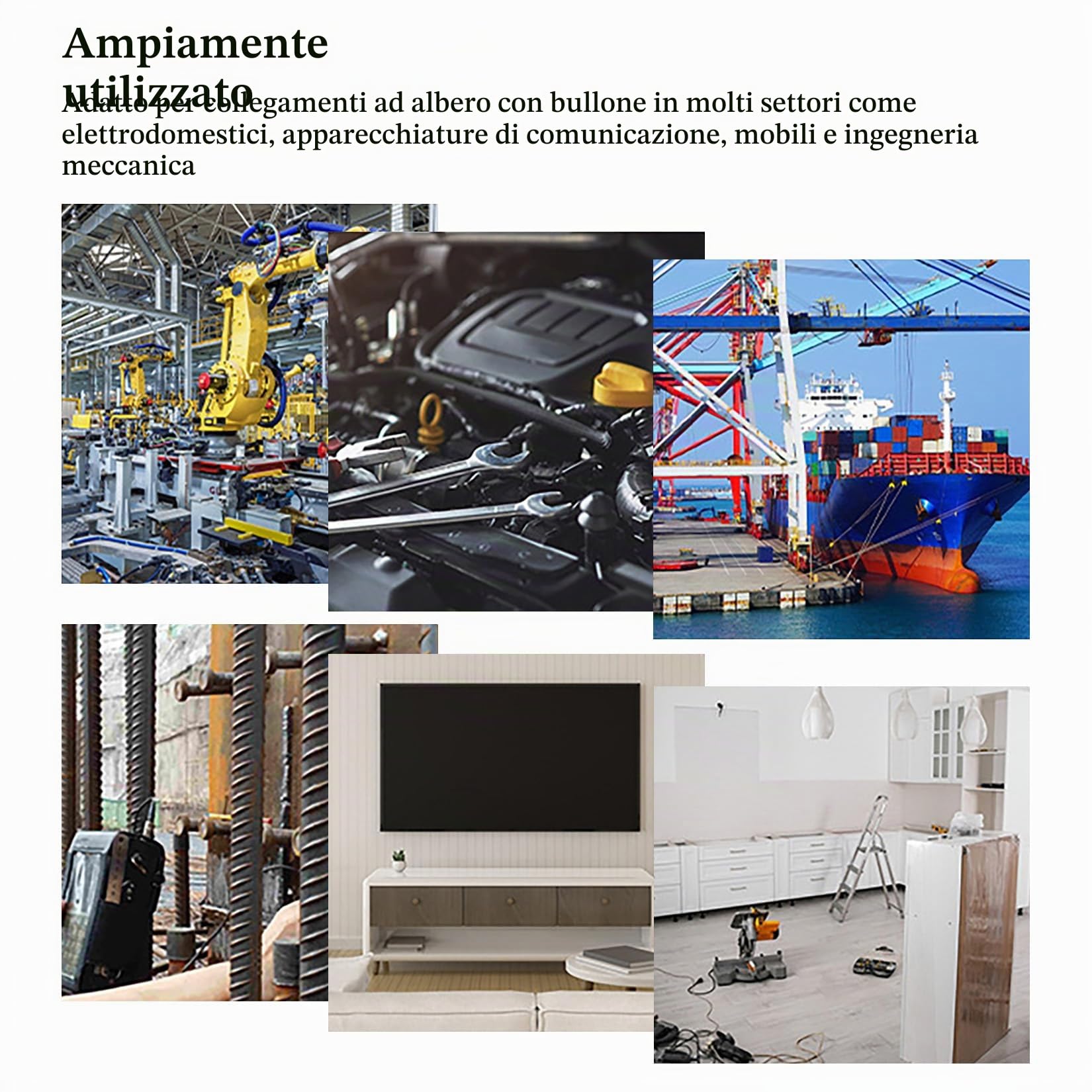 Spine Elastiche Perno di Tensione a Molla Diviso con Intaglio Perni a Rullo di Bloccaggio Split Scanalati Goupille di Sicurezza M1.5-M6 480 Pz