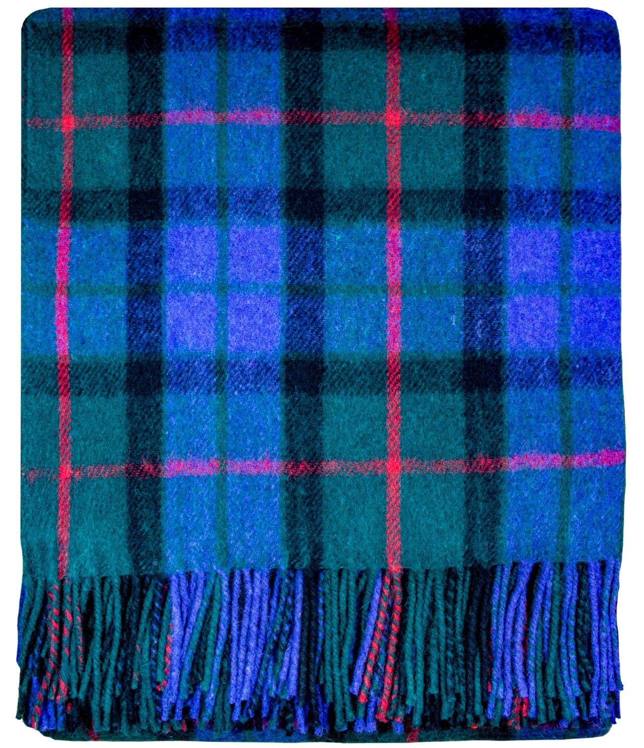 I LUV LTD Tartan Couverture Mélange de Laine Ecossais Douglas Modern 60 x 72 Pouces