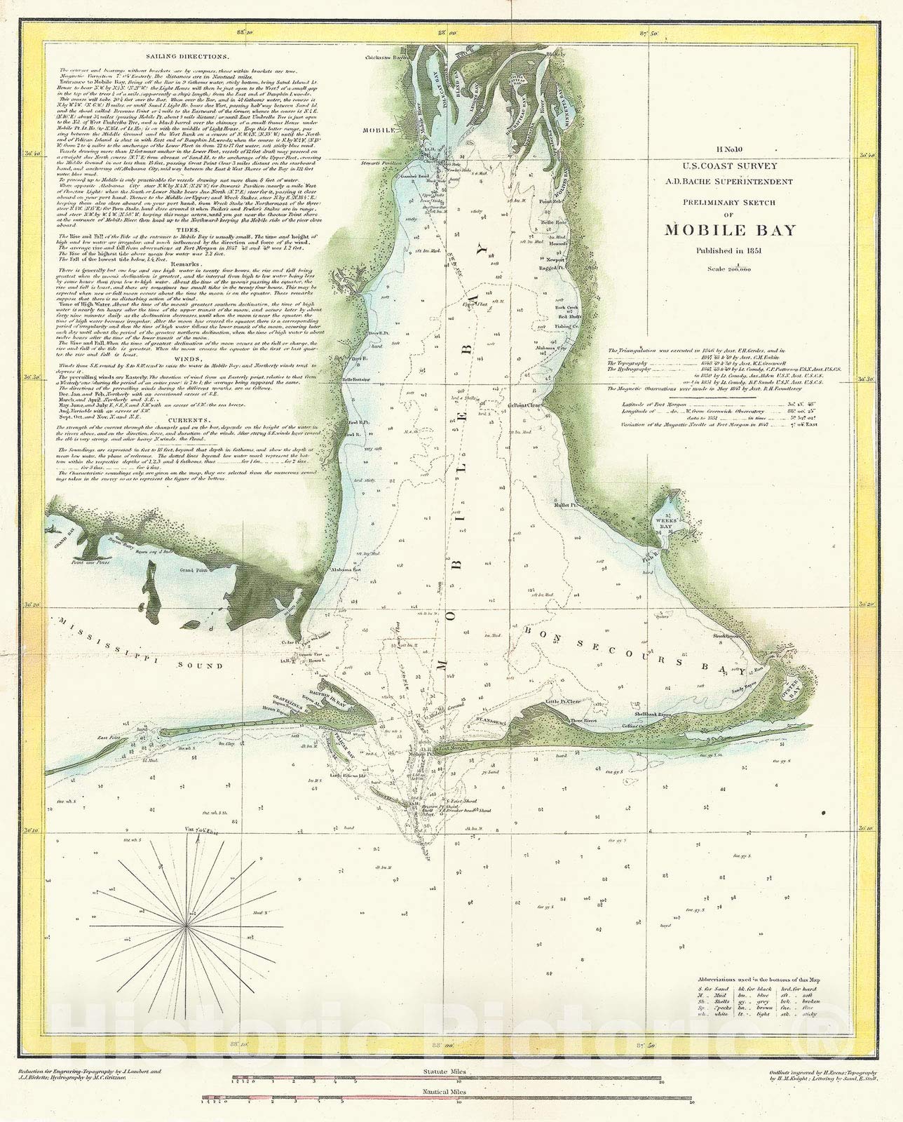 Mobile Bay Map