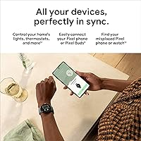 Vista 7 de Google Pixel Watch 1ª generación (modelo anterior) – Reloj inteligente Android con seguimiento de actividad Fitbit – Reloj de seguimiento